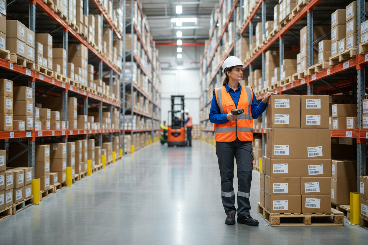 Raktáros, anyagmozgató