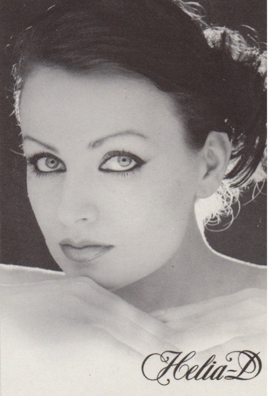 régi Helia-d poszter egy nő arcáról