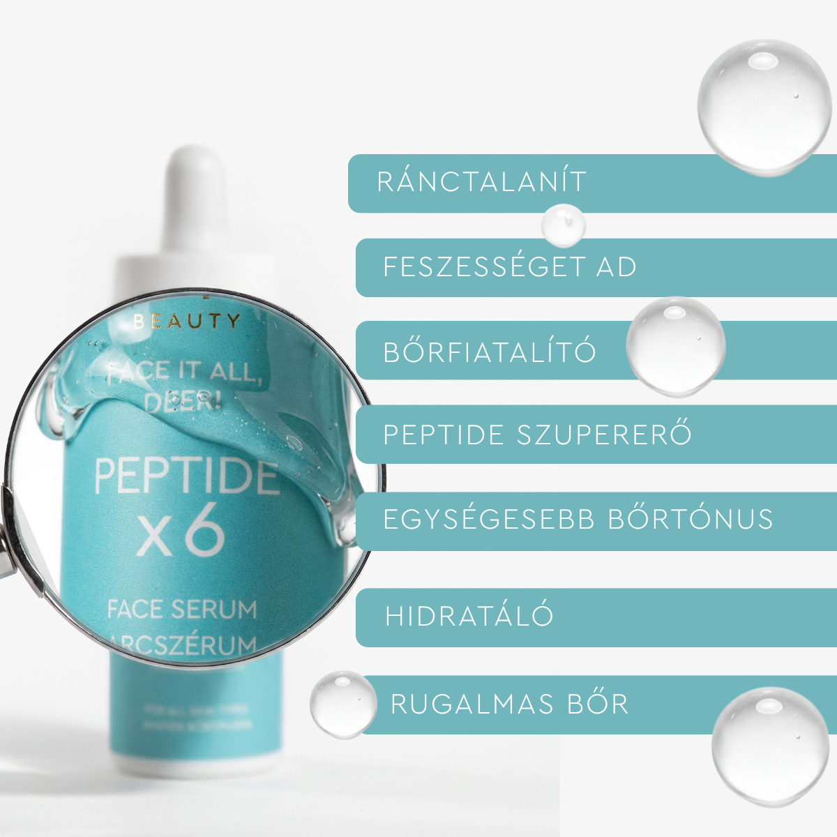 Nora Beauty Peptide x 6 arcszérum