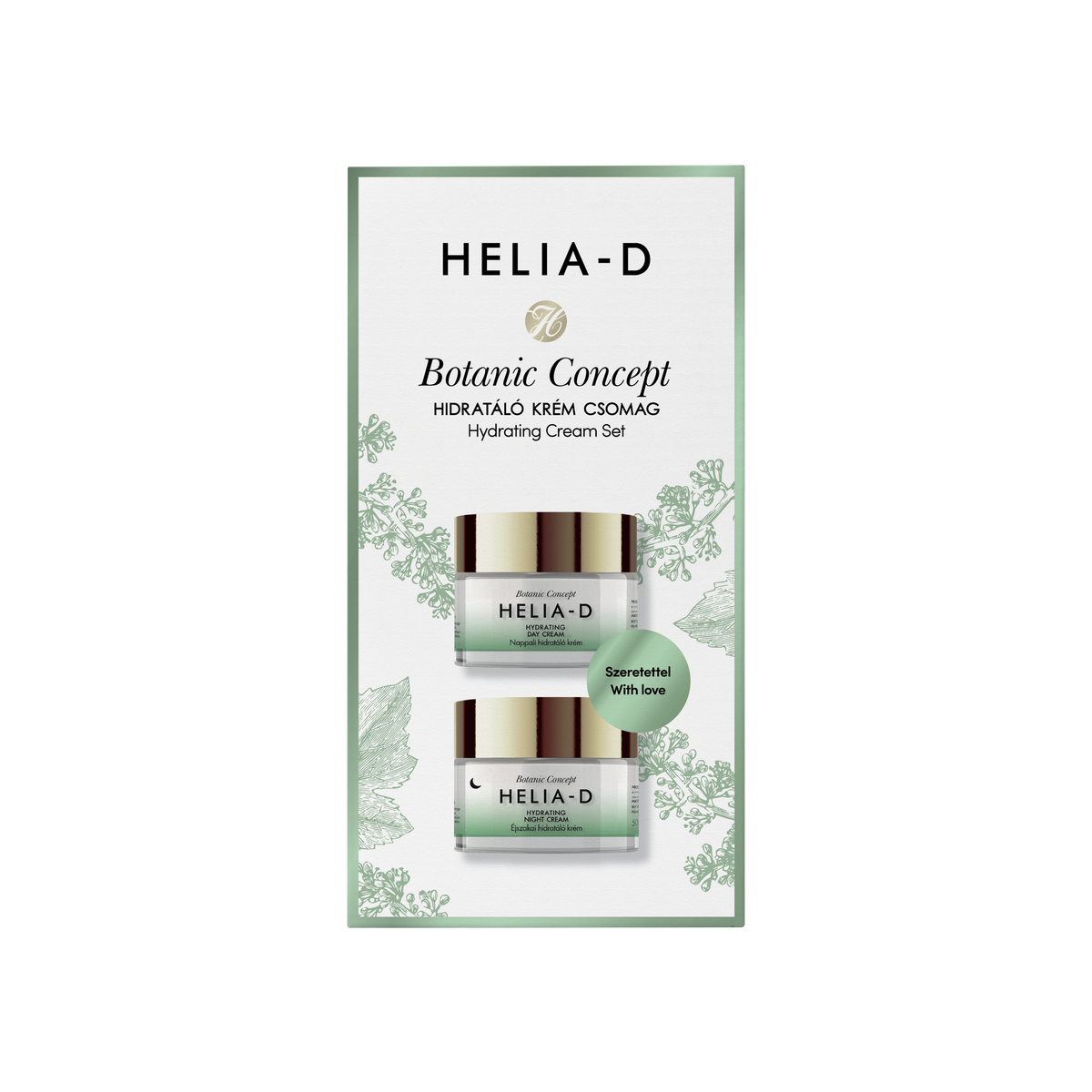 Helia-D Botanic Concept Hidratáló Krém Csomag