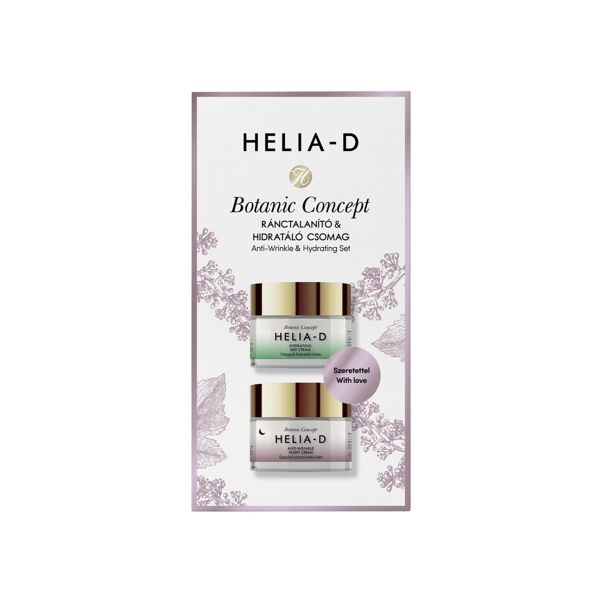 Helia-D Botanic Concept Ránctalanító & Hidratáló Csomag