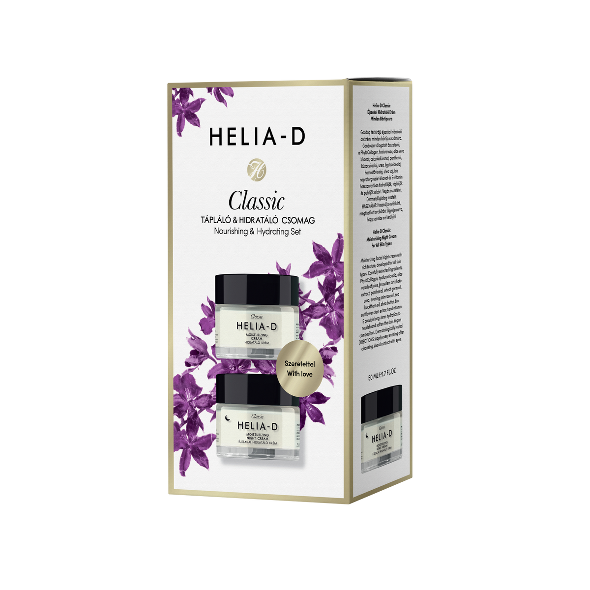 Helia-D Classic Tápláló-Hidratáló Csomag
