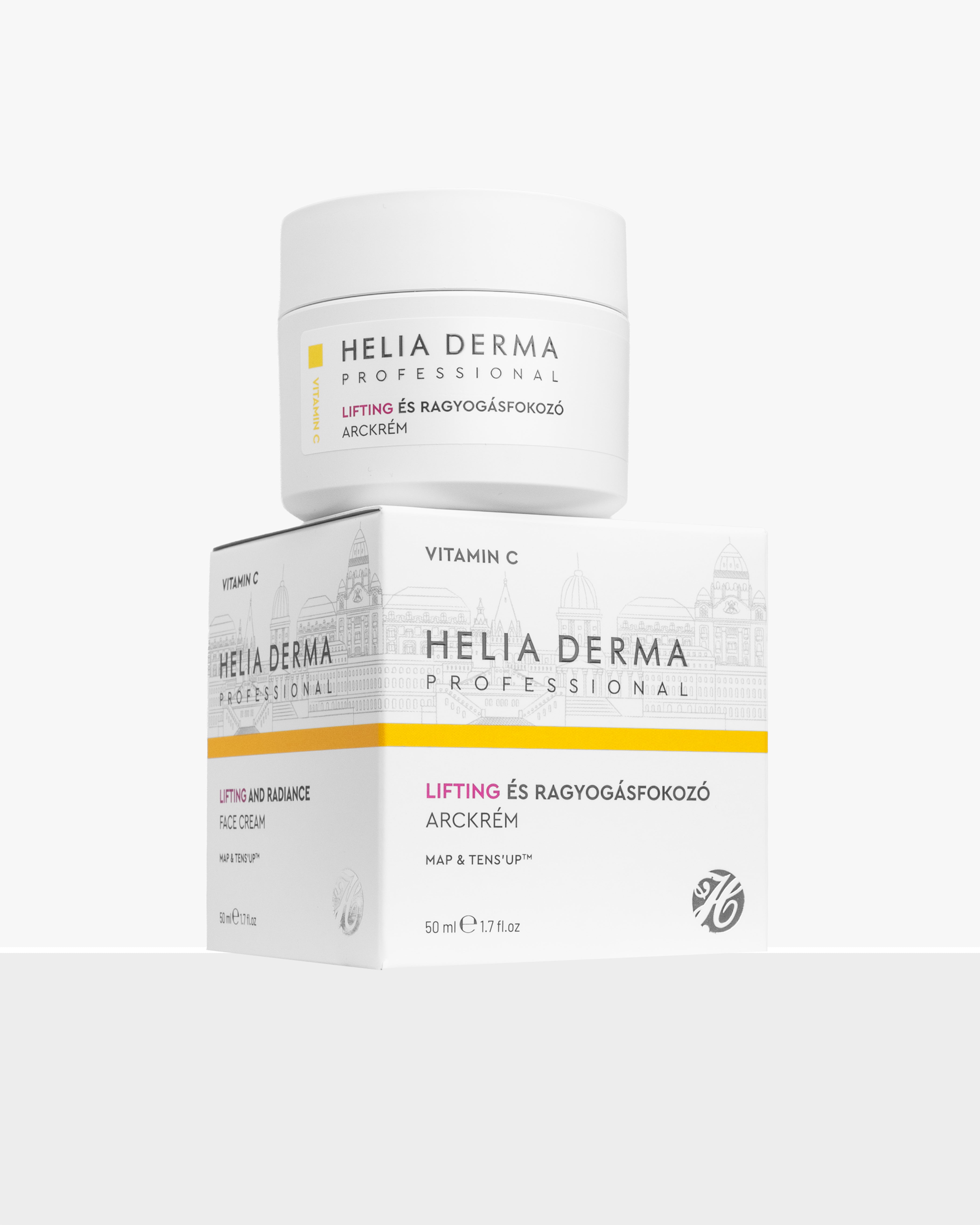 Helia Derma Professional Vitamin C Lifting és ragyogásfokozó arckrém
