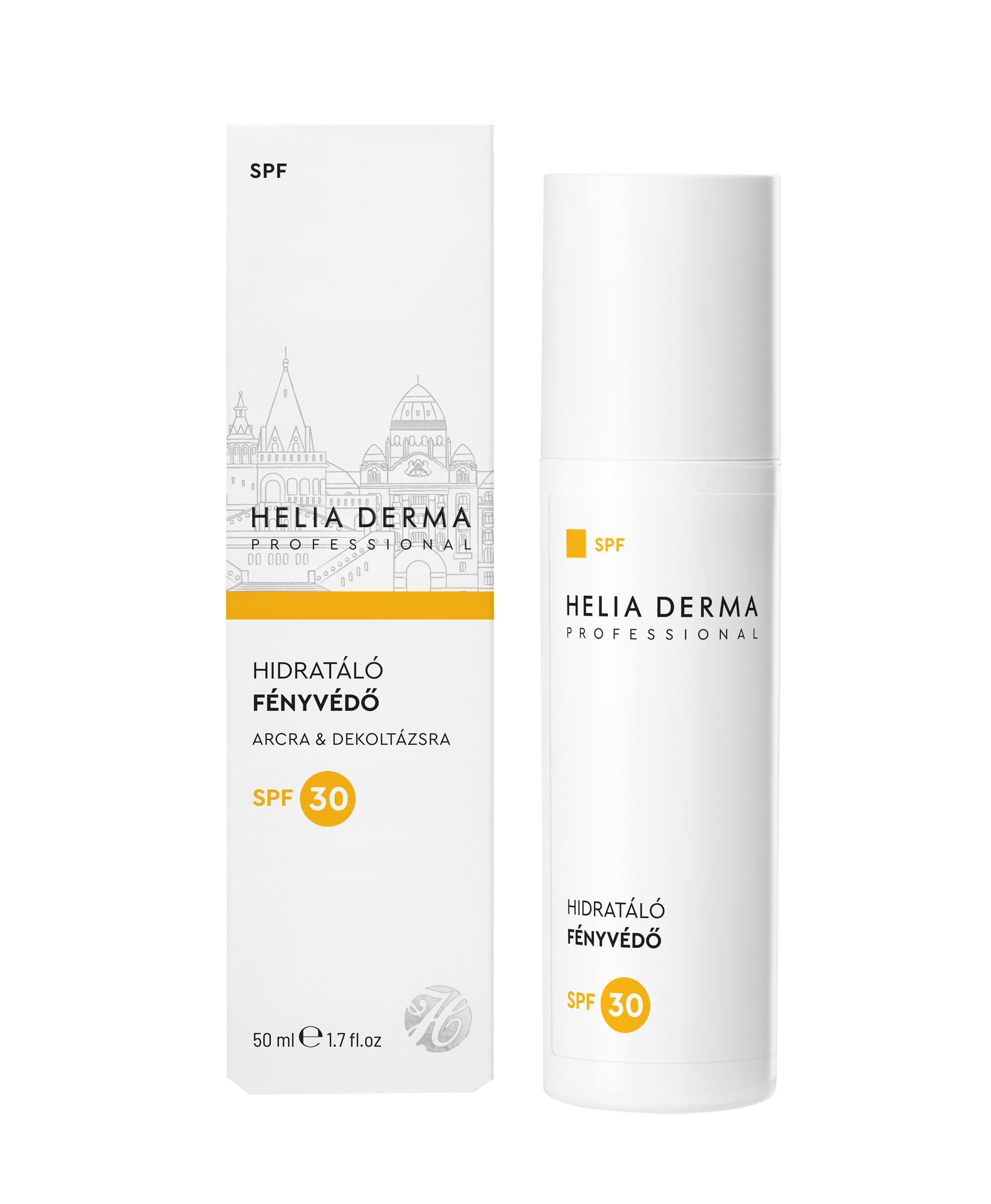 Helia Derma Professional SPF Hidratáló fényvédő SPF 30