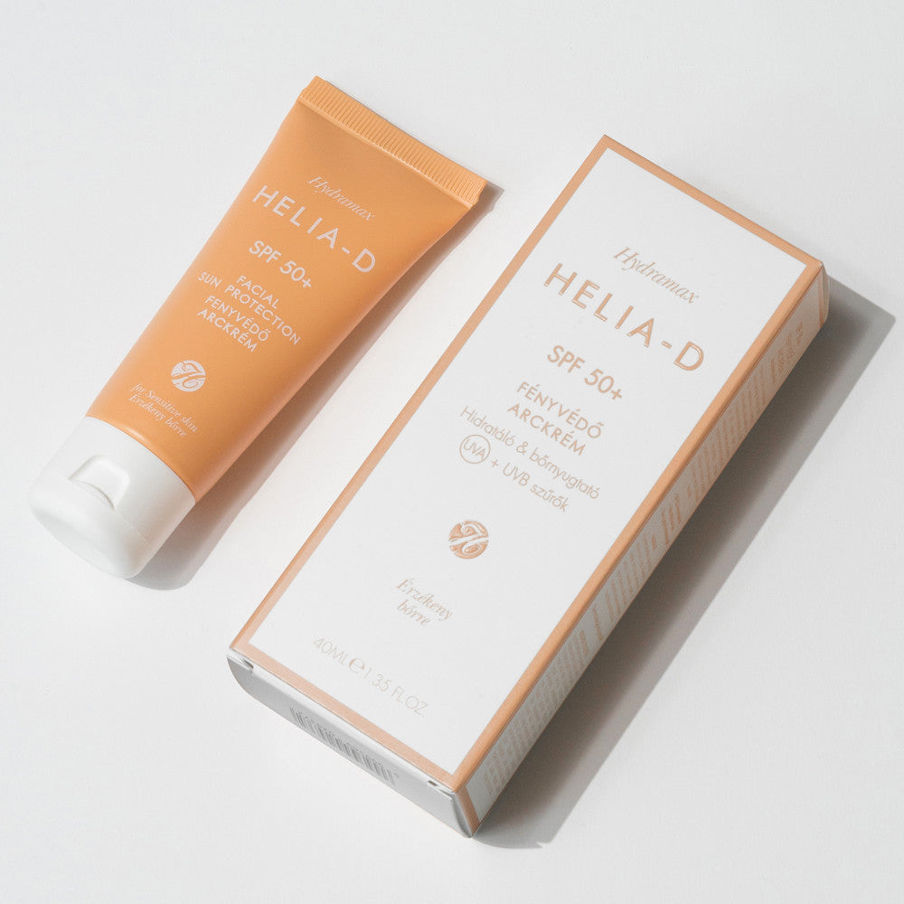 Helia-D Hydramax SPF 50+ Fényvédő Arckrém Érzékeny Bőrre 40ml