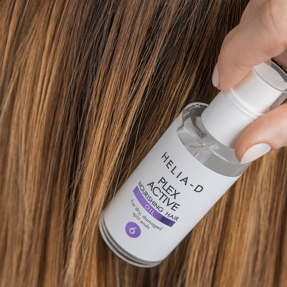 Helia-D Plex Active tápláló hajvégápoló olaj