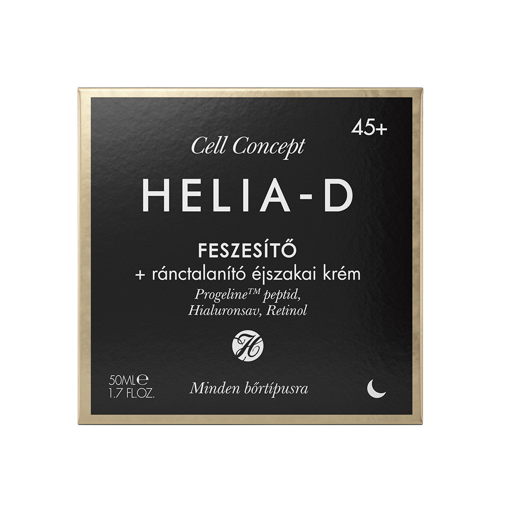 Helia-D Cell Concept Feszesítő + Ránctalanító Krém Éjszakai 45+