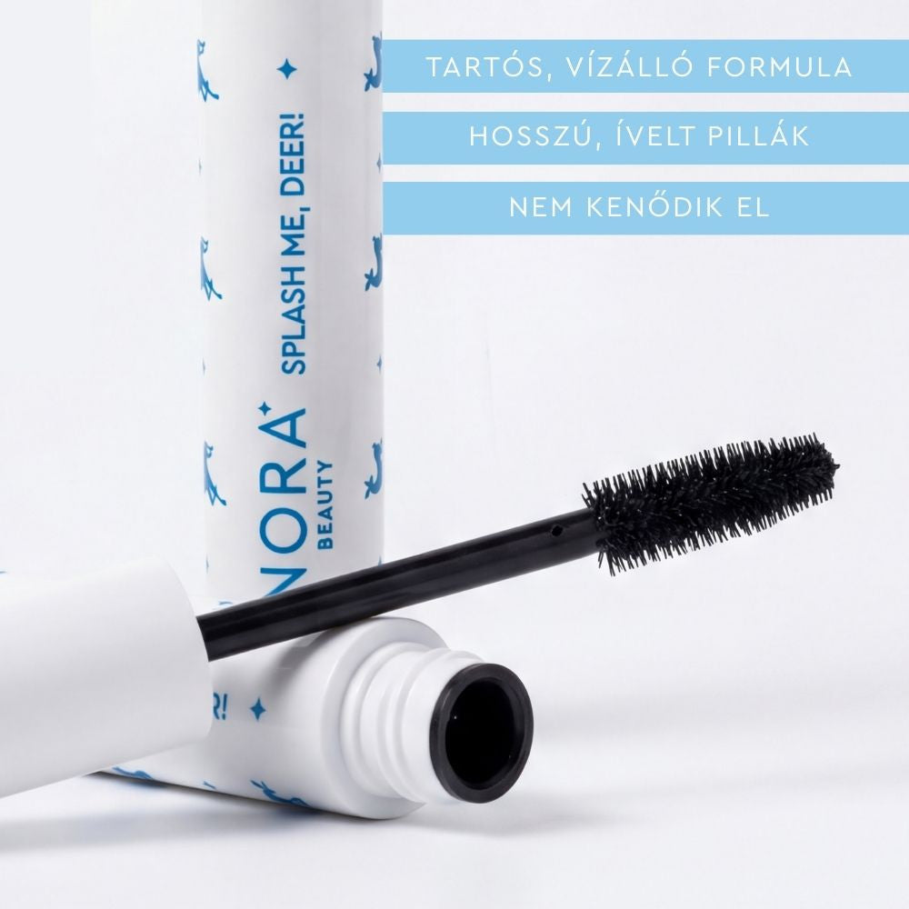 Nora Beauty Vízálló Szempillaspirál 03 Black Waterproof