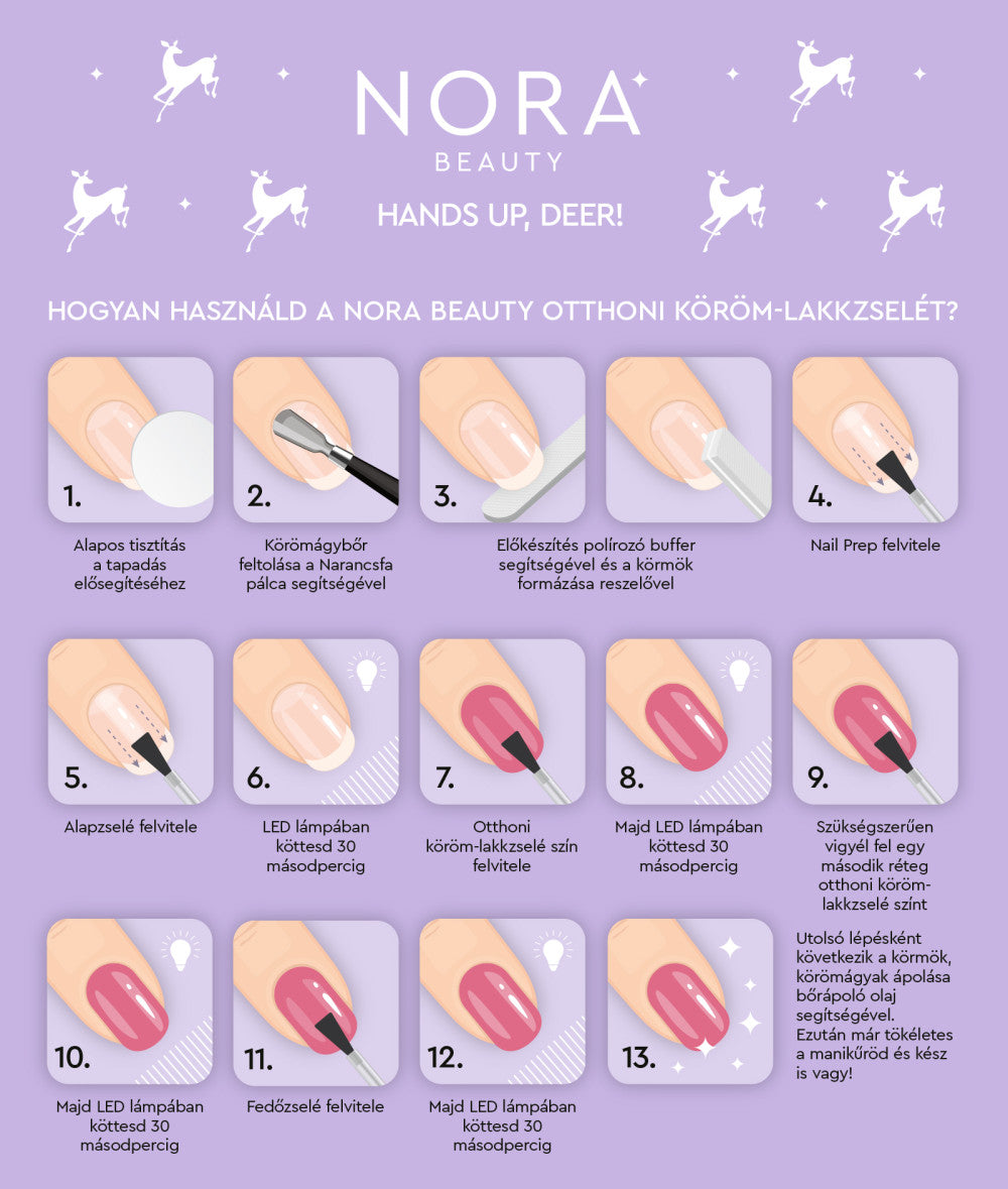 Nora Beauty Lakkzselé Leoldó