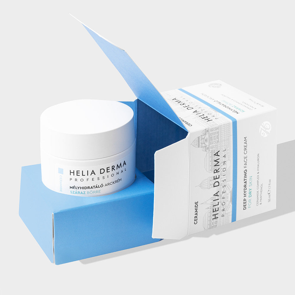 Helia Derma Professional Ceramide Mélyhidratáló arckrém Száraz bőrre