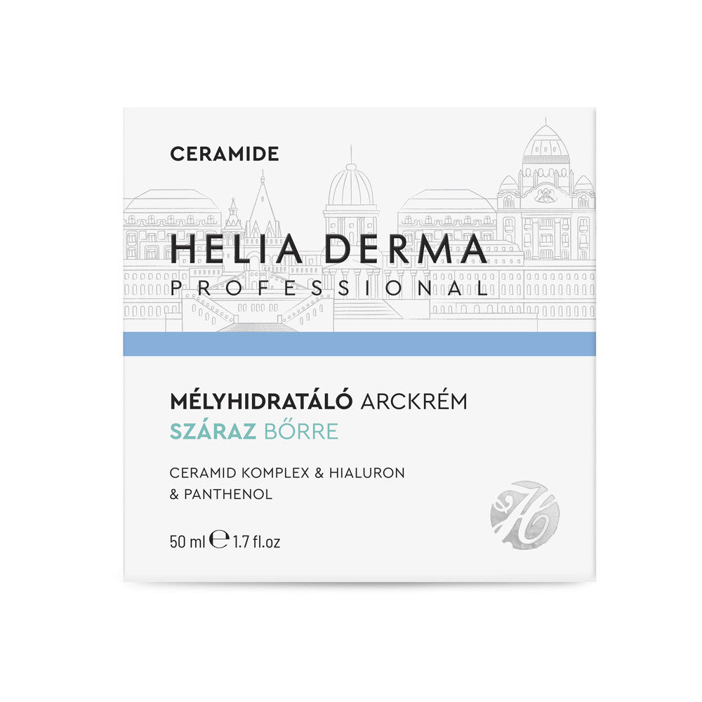 Helia Derma Professional Ceramide Mélyhidratáló arckrém Száraz bőrre