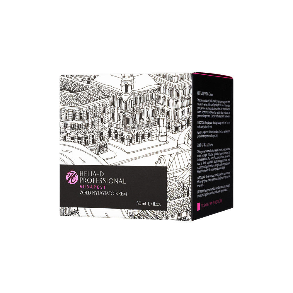 Helia-D Professional Zöld Nyugtató krém - dobozban