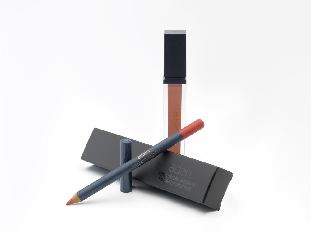 Aden Folyékony Ajakrúzs és szájkontúr ceruza szett