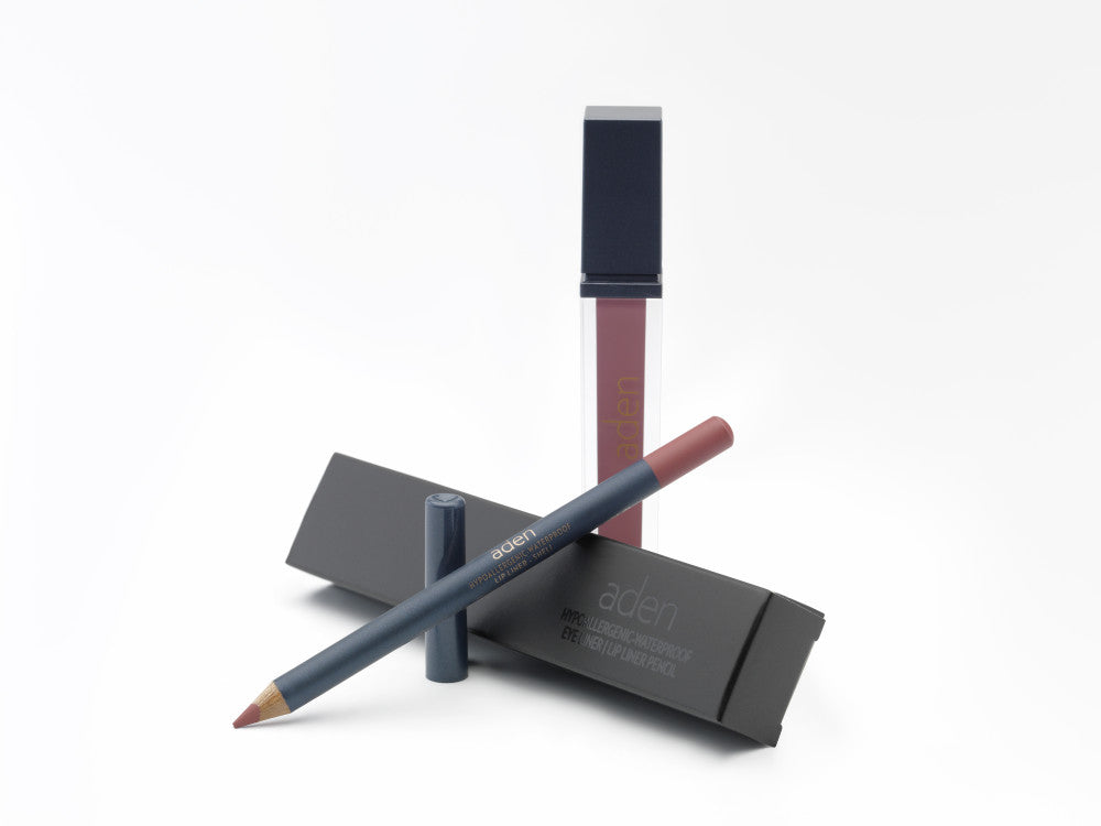 Aden Folyékony Ajakrúzs és szájkontúr ceruza szett