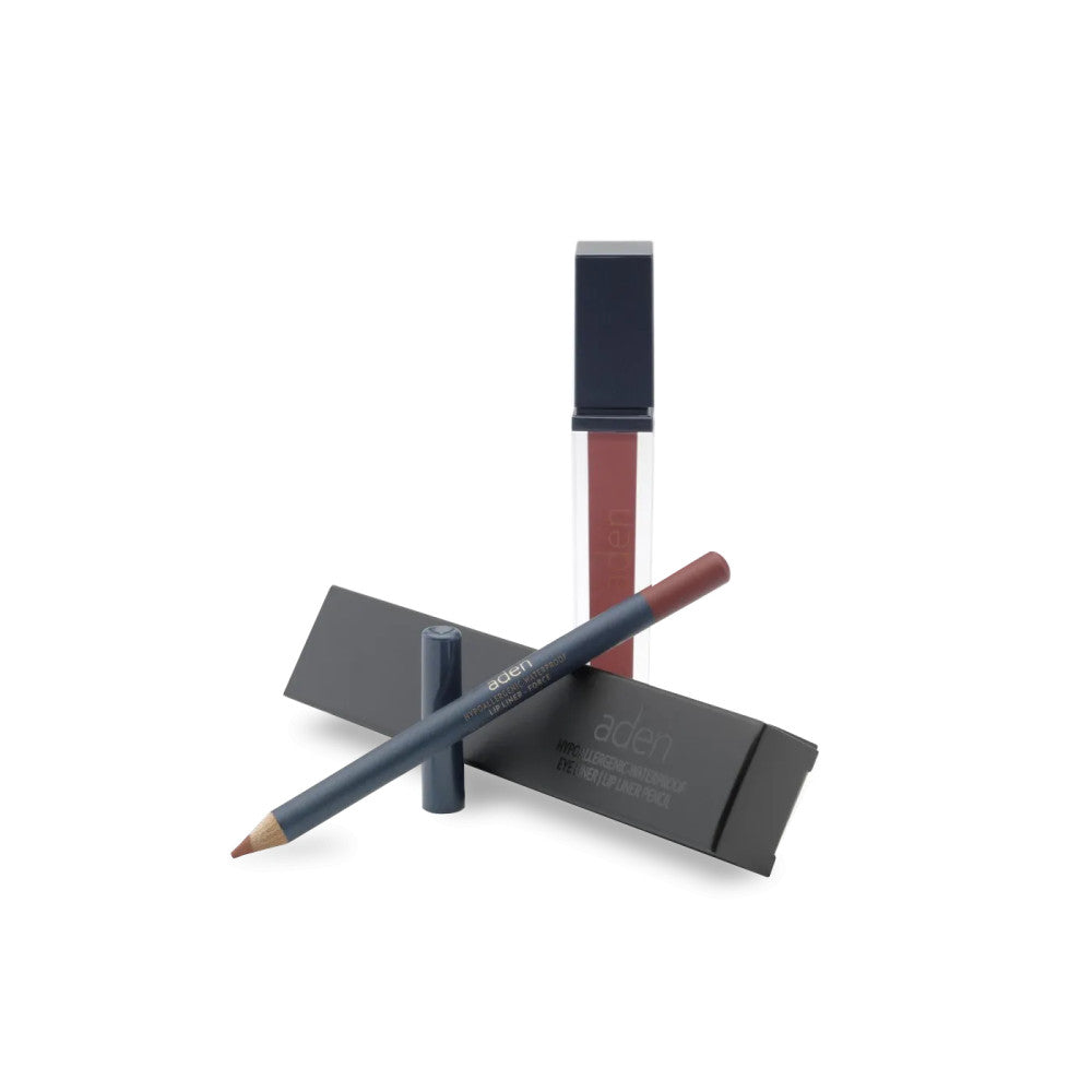 Aden Folyékony Ajakrúzs és szájkontúr ceruza szett