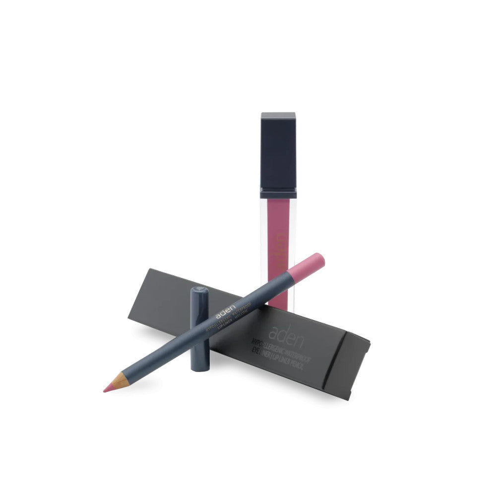 Aden Folyékony Ajakrúzs és szájkontúr ceruza szett