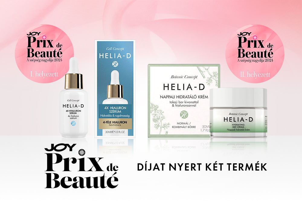 JOY Prix de Beauté díjat nyert két termék