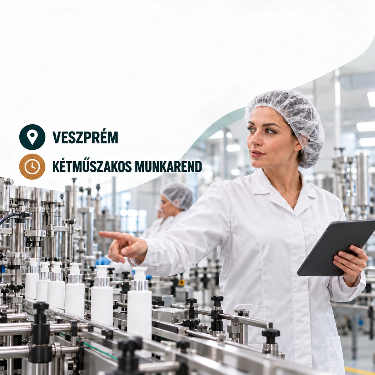 Műszakvezető – kozmetikai gyártás