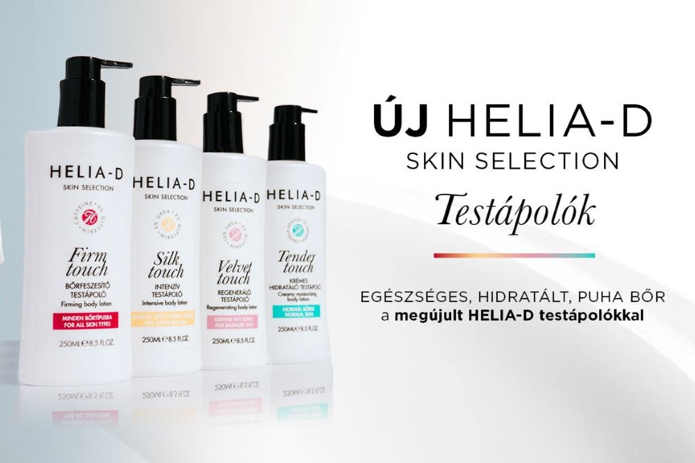 Új Skin Selection testápolók a Helia-D kínálatában