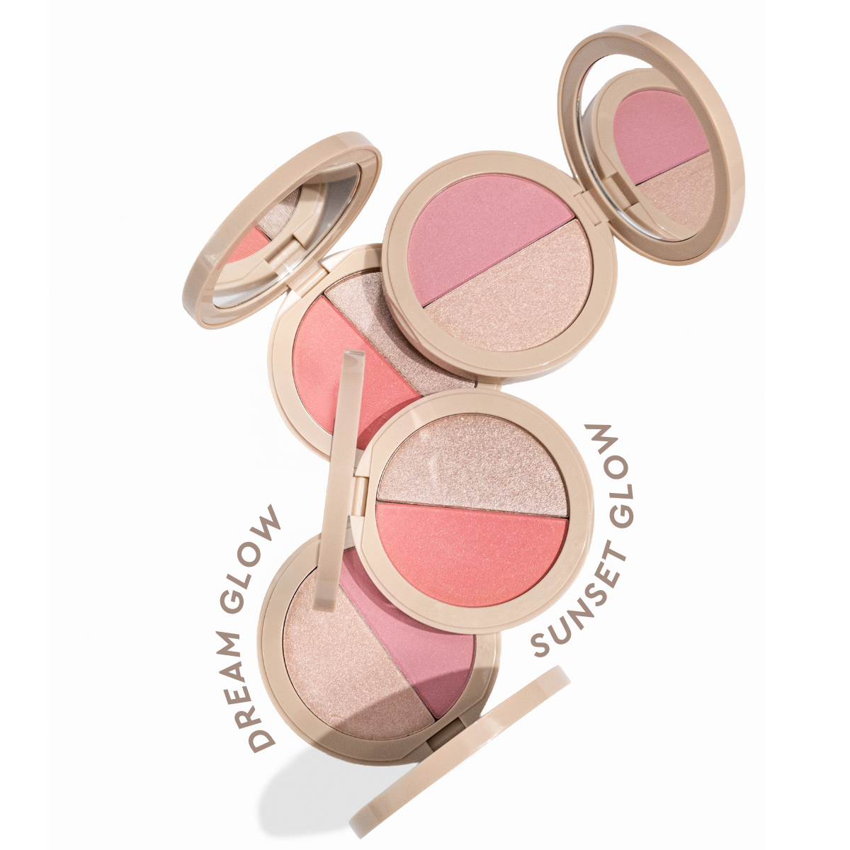 Nora Beauty Pirosító és Highlighter Duó 2 in1
