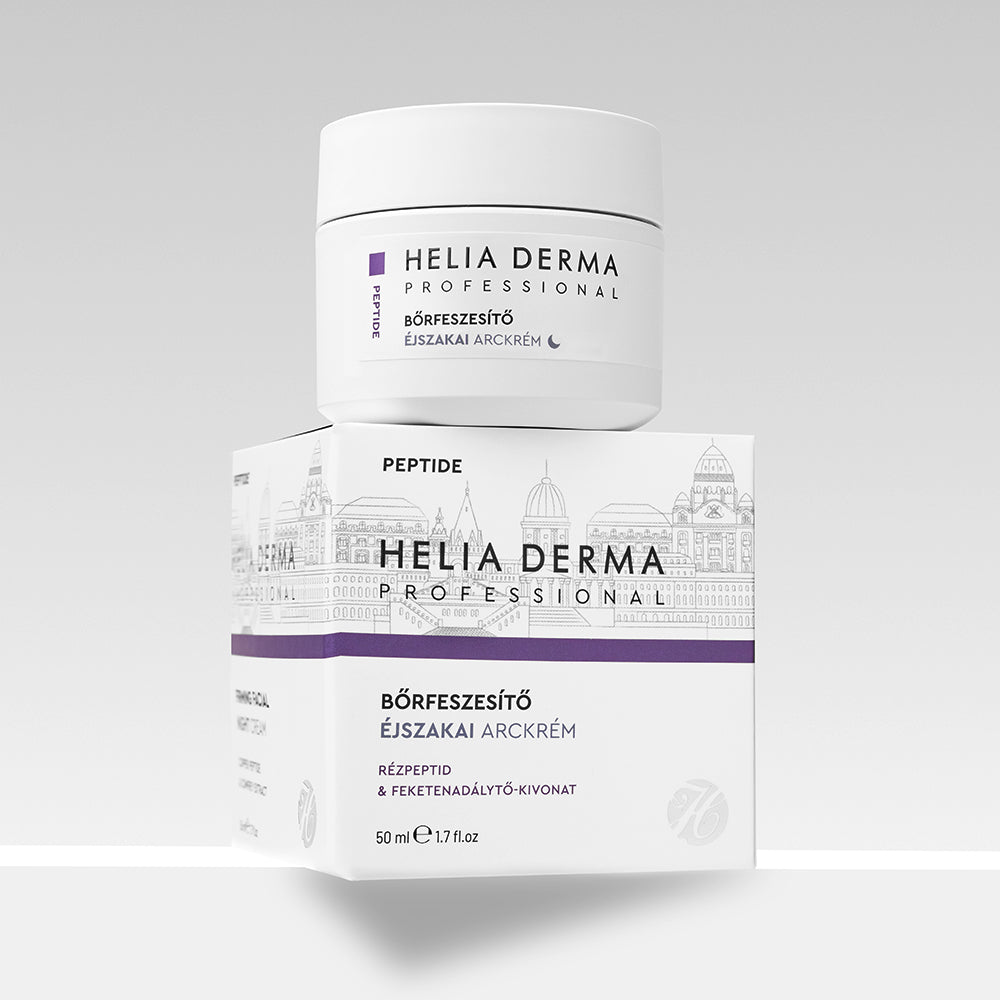 Helia Derma Professional Peptide Bőrfeszesítő éjszakai arckrém