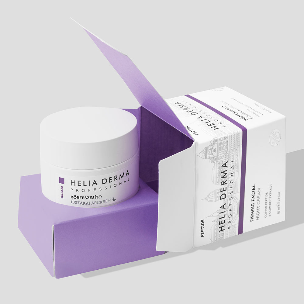 Helia Derma Professional Peptide Bőrfeszesítő éjszakai arckrém