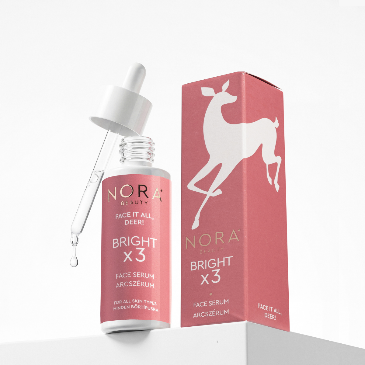 Nora Beauty Bright x 3 arcszérum
