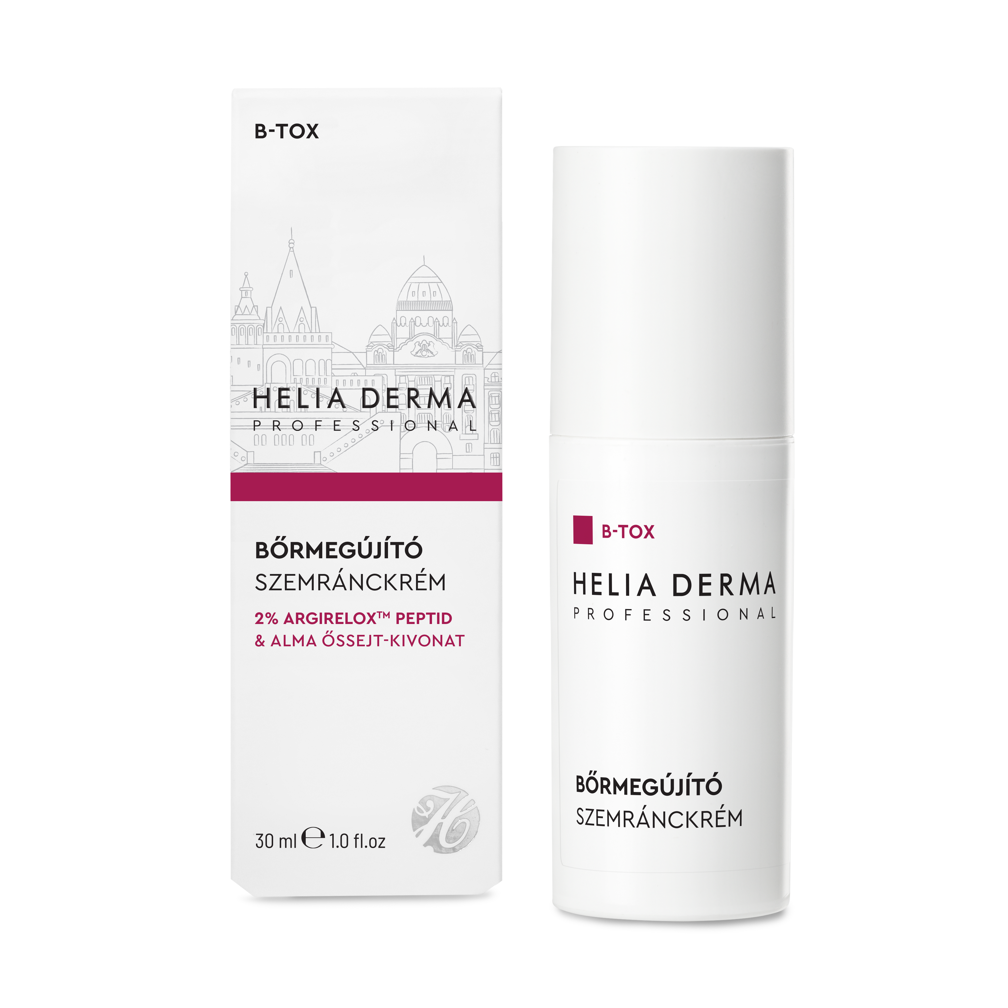 Helia Derma Professional B-TOX  Bőrmegújító Szemránckrém