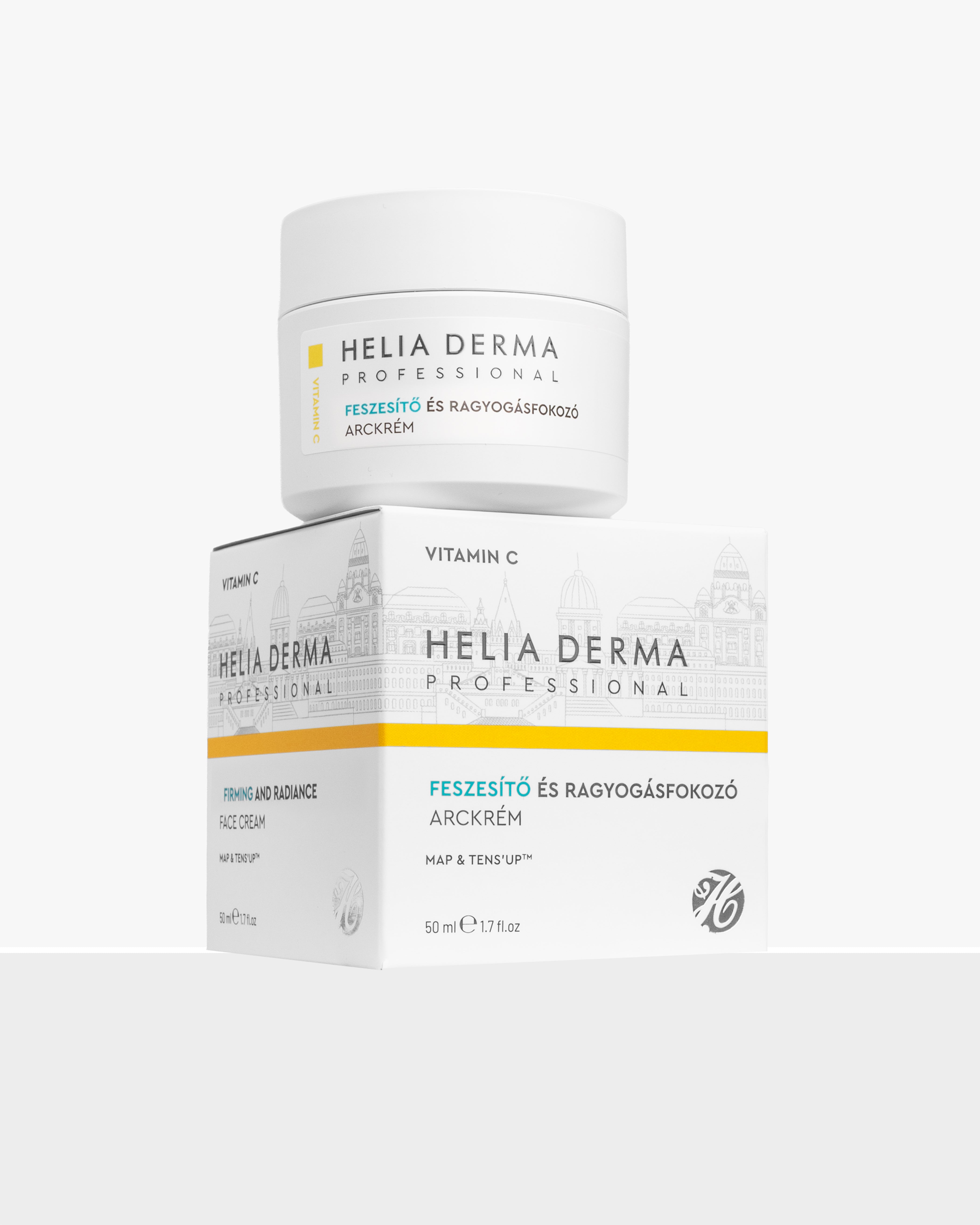 Helia Derma Professional Vitamin C Feszesítő és ragyogásfokozó arckrém