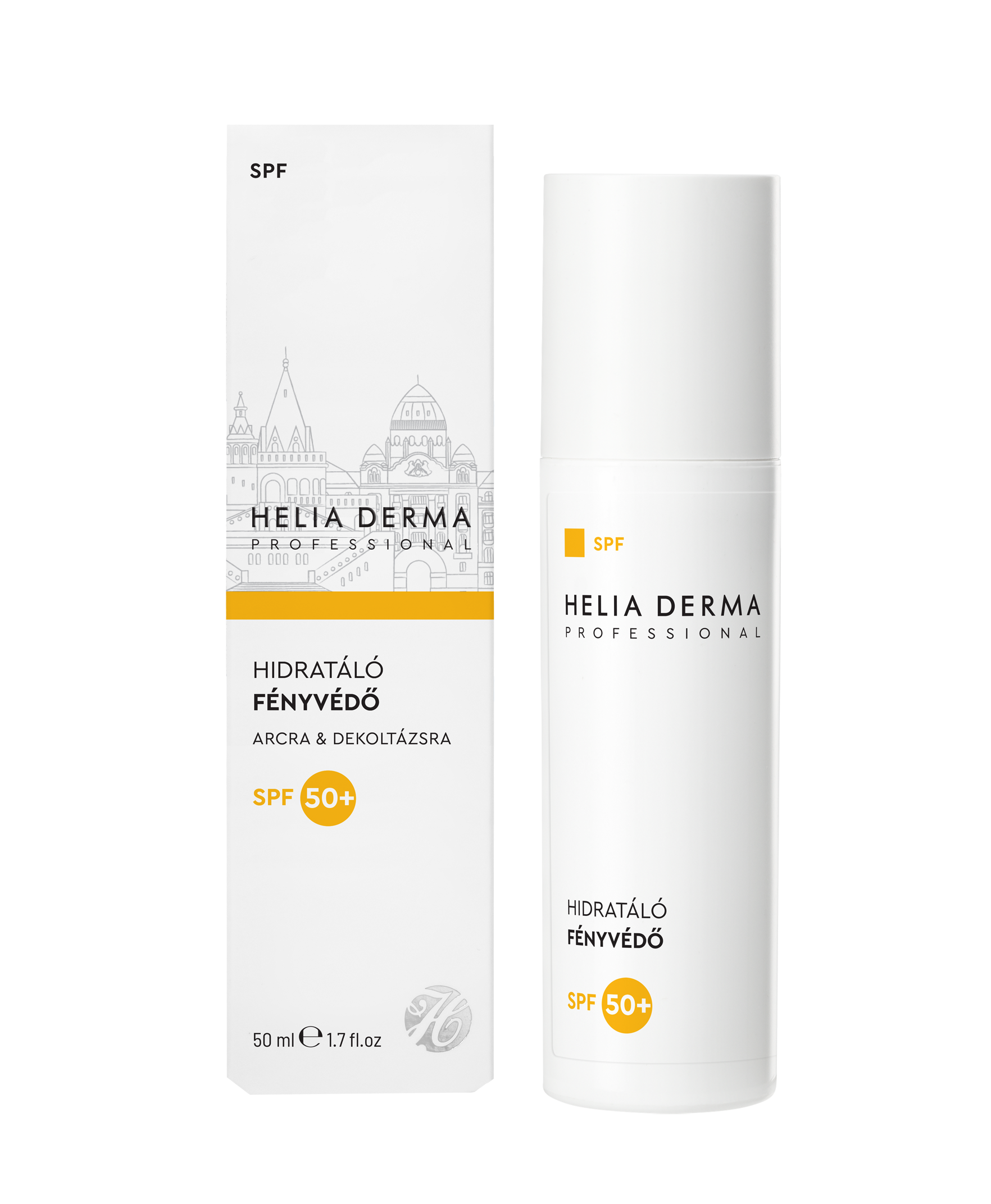 Helia Derma Professional SPF Hidratáló fényvédő SPF 50