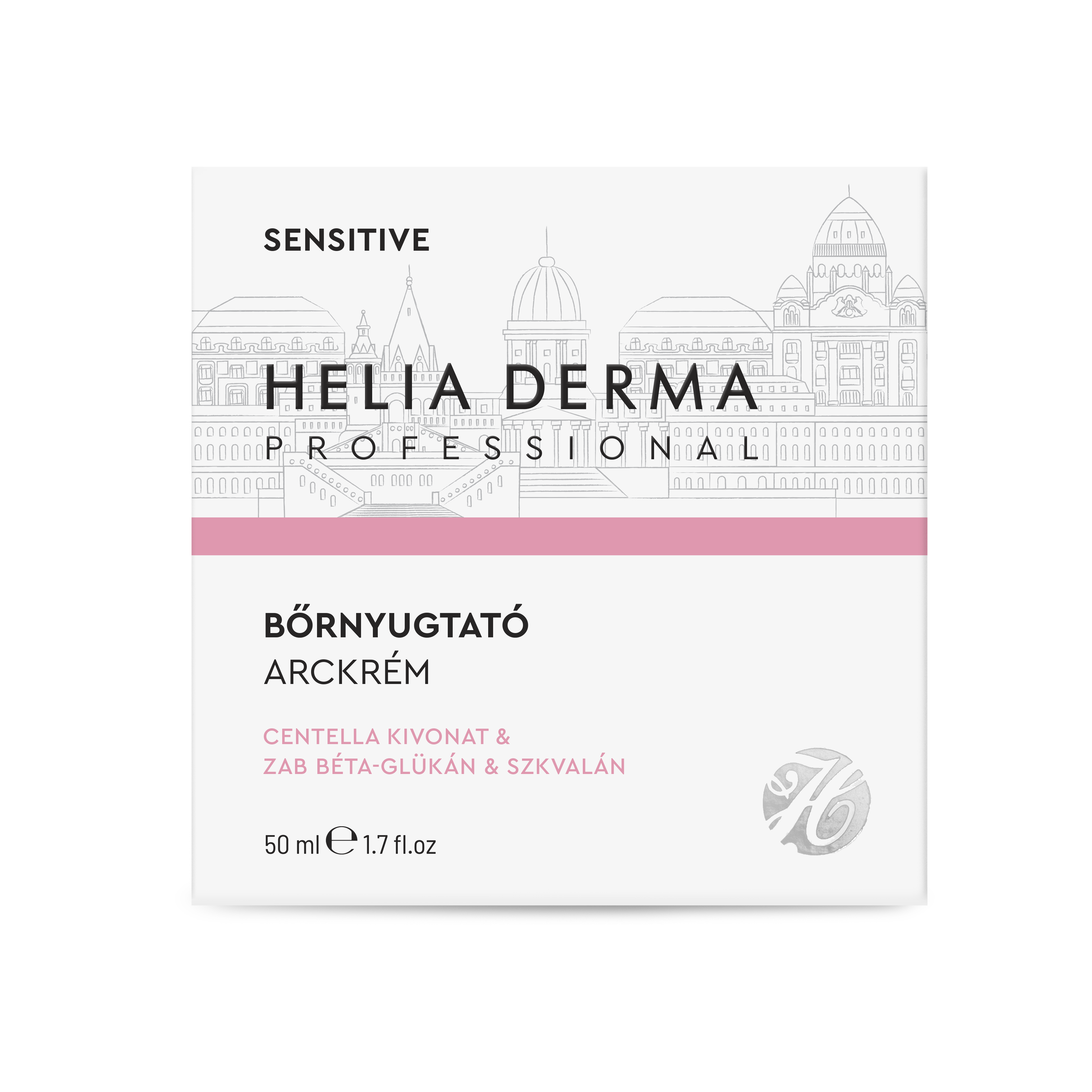 Helia Derma Professional Sensitive Bőrnyugtató arckrém