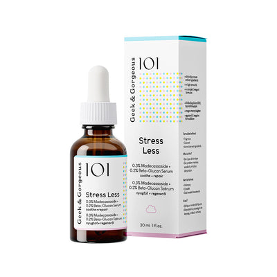 Geek&Gorgeous 101 Stress Less 0.5% Beta-Glucan + Madecassoside Szérum 30 ml