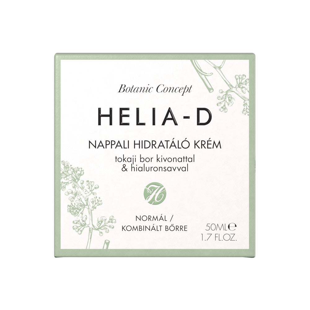 Helia-D Botanic Concept Nappali Hidratáló Krém Normál / Kombinált Bőrre 50 ml