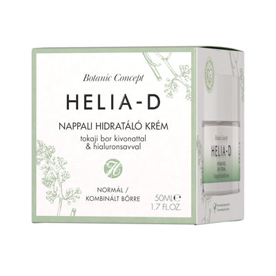 Helia-D Botanic Concept Nappali Hidratáló Krém Normál / Kombinált Bőrre 50 ml
