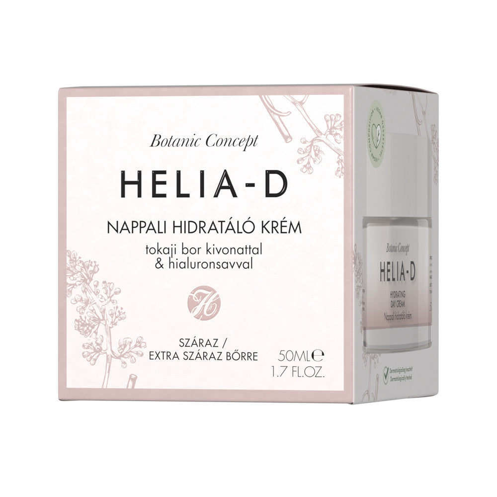 Helia-D Botanic Concept Nappali Hidratáló Krém Száraz / Extra Száraz Bőrre 50 ml
