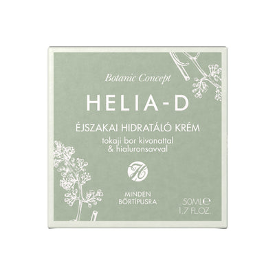 Helia-D Botanic Concept Éjszakai Hidratáló Krém 50 ml