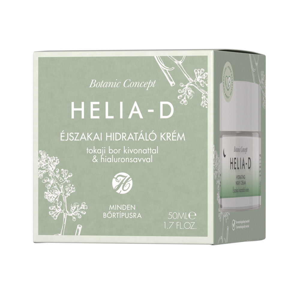 Helia-D Botanic Concept Éjszakai Hidratáló Krém 50 ml