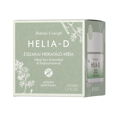 Helia-D Botanic Concept Éjszakai Hidratáló Krém 50 ml