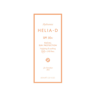 Helia-D Hydramax SPF 50+ Fényvédő Arckrém Érzékeny Bőrre 40ml