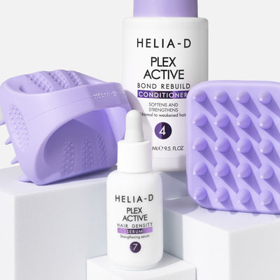 Helia-D Plex Active Fejbőrmasszírozó kefe