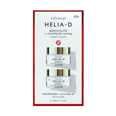 Helia-D Cell Concept Bőrfiatalító + Ránctalanító Krém 65+ Csomag