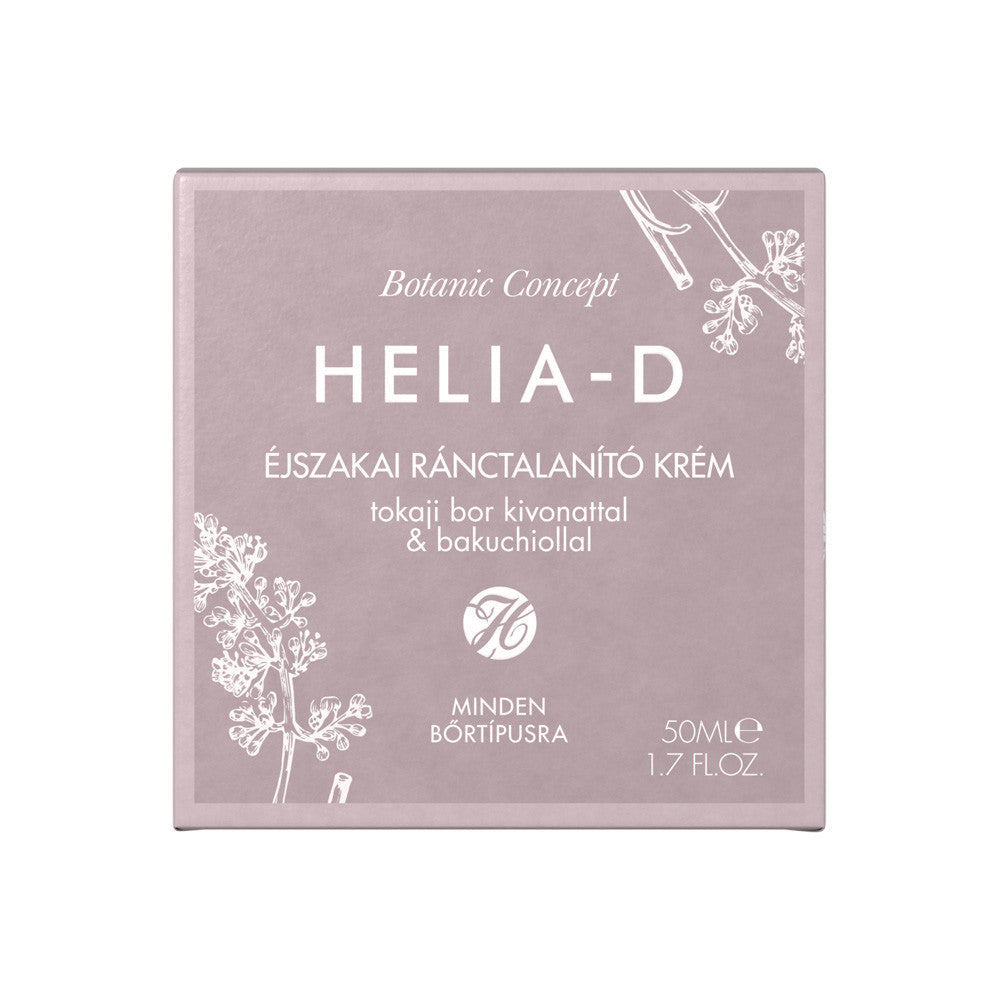 Helia-D Botanic Concept Éjszakai Ránctalanító Krém 50 ml