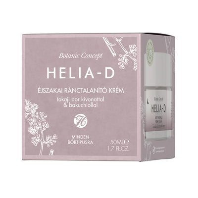 Helia-D Botanic Concept Éjszakai Ránctalanító Krém 50 ml