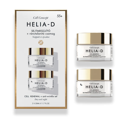 Helia-D Cell Concept Sejtmegújító + Ránctalanító Csomag 55+