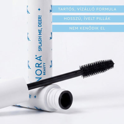 Nora Beauty Vízálló Szempillaspirál 03 Black Waterproof