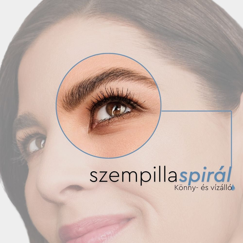 Nora Beauty Vízálló Szempillaspirál 03 Black Waterproof