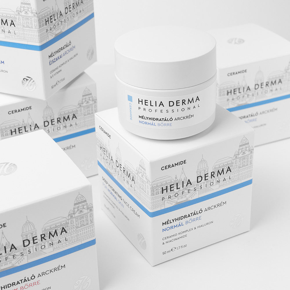 Helia Derma Professional Ceramide  Mélyhidratáló arckrém Normál bőrre