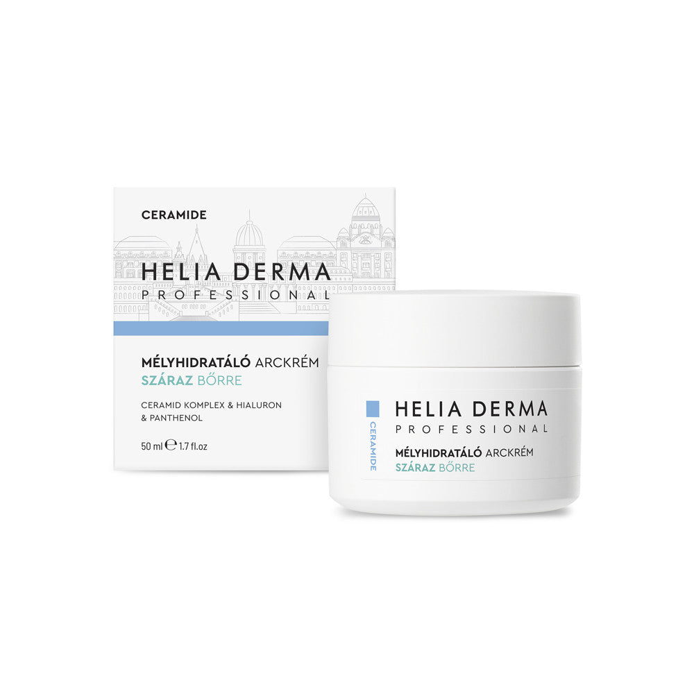Helia Derma Professional Ceramide  Mélyhidratáló arckrém Száraz bőrre
