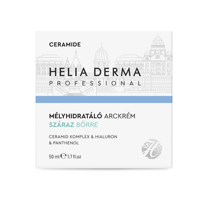 Helia Derma Professional Ceramide  Mélyhidratáló arckrém Száraz bőrre