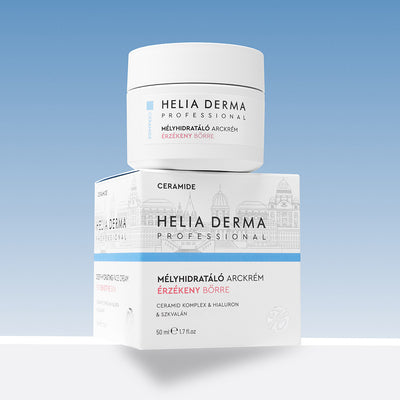 Helia Derma Professional Ceramide  Mélyhidratáló arckrém Érzékeny bőrre